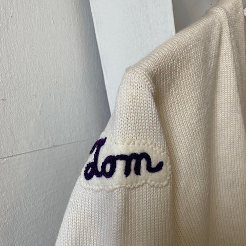 60's Varsity Cardigan - Large