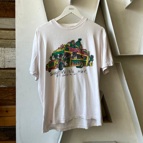 80’s St. Lucia Tee - Large