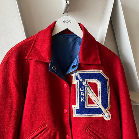 60's Reversible Varsity Jacket - Small
