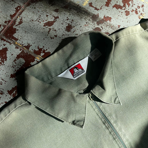 80’s Ben Davis 1/3 Zip Shirt - XL