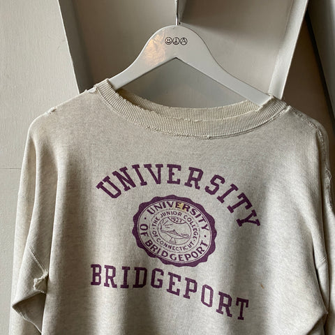 60's University Of Bridgeport Crew - XL