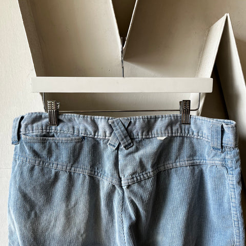 80’s Corduroy Flare Trousers - 36” x 30.5”
