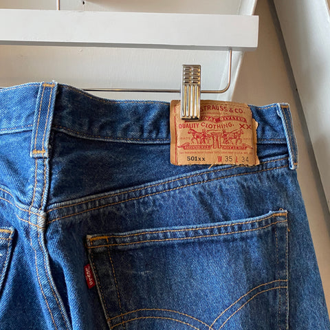 90's Levi’s 501 - 34” x 31”