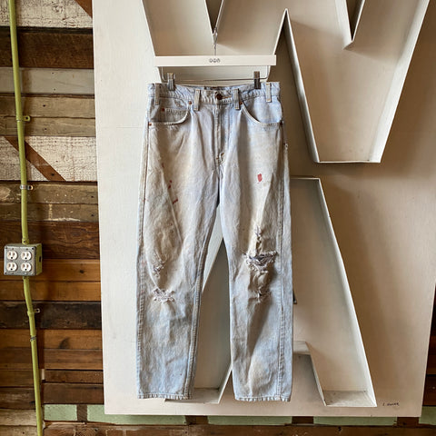 80's Levi’s 505 Orange Tabs - 31” x 29”