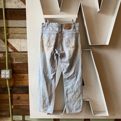 80's Levi’s 505 Orange Tabs - 31” x 29”