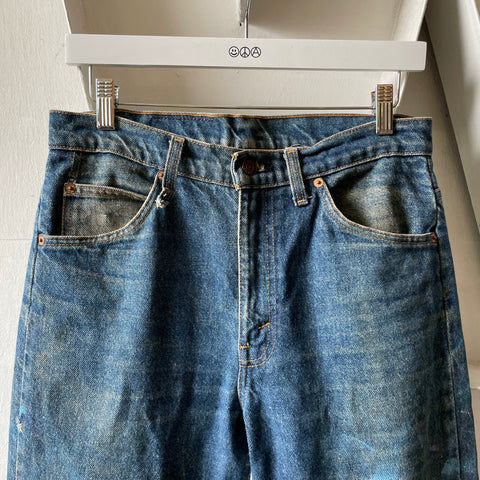 90’s Orange Tab Levi’s Painted 505 - 30” x 31”