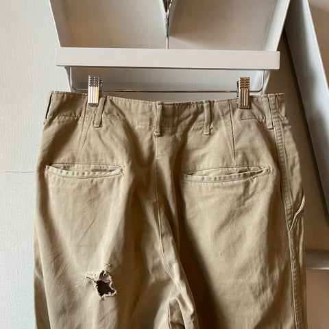 50's Military Khakis - 30” x 29”