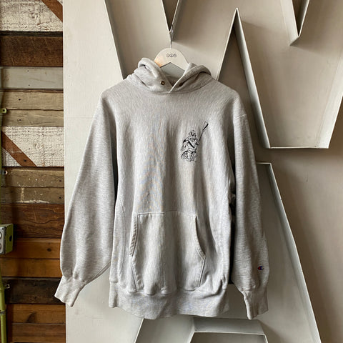 90’s OSU Crew Reverse Weave Parka - XL