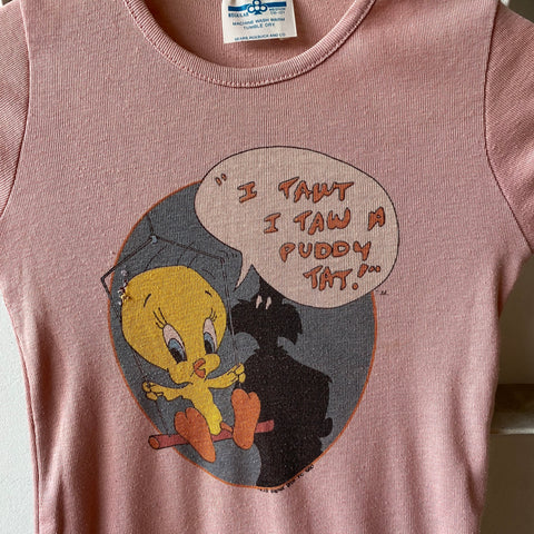 '80 Tweety Bird Top - W's Small