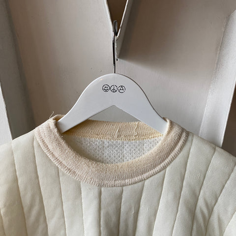 60’s Quilted Crewneck - Small