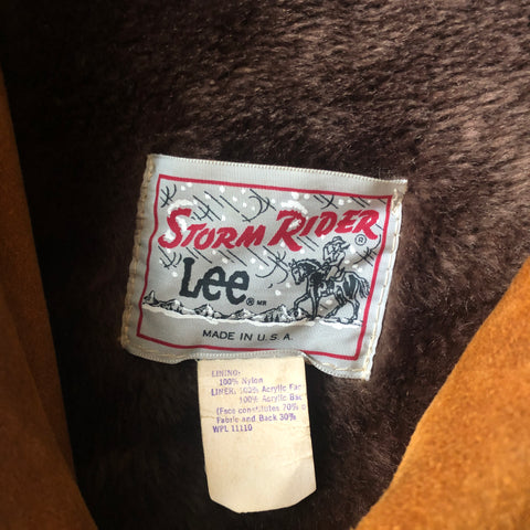70's Lee Storm Rider Suede Jacket - L/XL