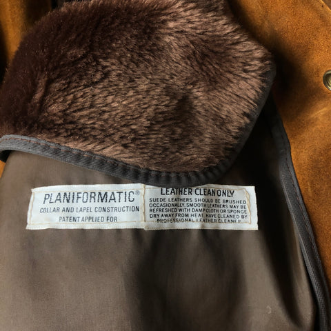 70's Lee Storm Rider Suede Jacket - L/XL