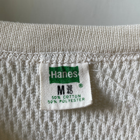 70’s Hanes Long Sleeve Thermal - Small