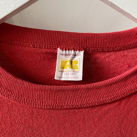 70's Russell Track Tee - Large