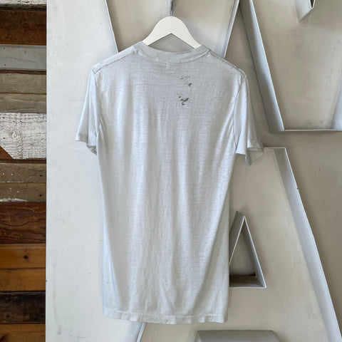 70’s Paper Thin Blank Tee - Large