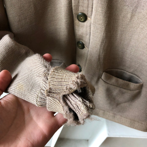 50's Coleman Knitting Cardigan - Medium