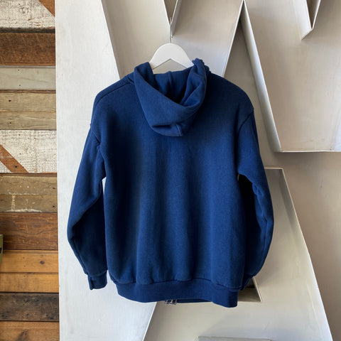 80's Thermal Lined Zip Sweat - XL