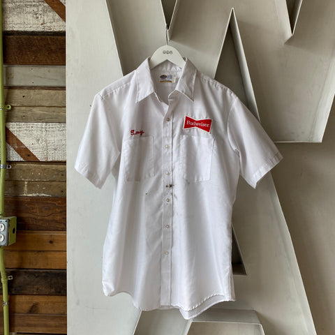 70's Tony’s Budweiser shirt - Large