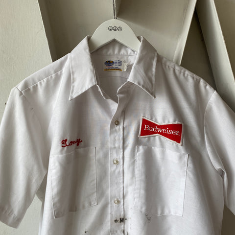 70's Tony’s Budweiser shirt - Large