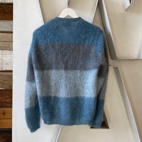 60’s Towncraft Striped Mohair Cardigan - Medium