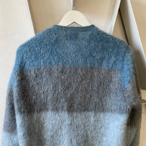 60’s Towncraft Striped Mohair Cardigan - Medium