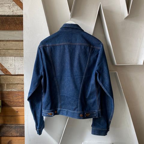 70's No-Wash Wrangler Jacket - Large