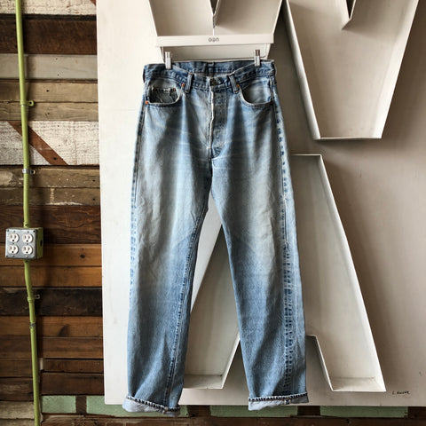 80's Levi's Repaired Redlines - 33” x 34”