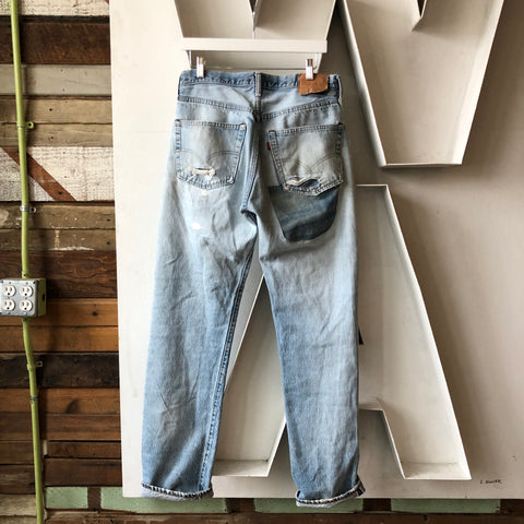 80's Levi's Repaired Redlines - 33” x 34”