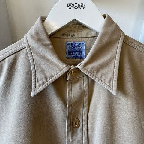 50’s Hercules Mountain Cloth Chamois Shirt - Large
