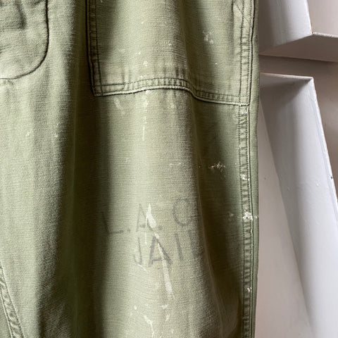 60's OG-107 LA County Jail Fatigues - 33” x 31”