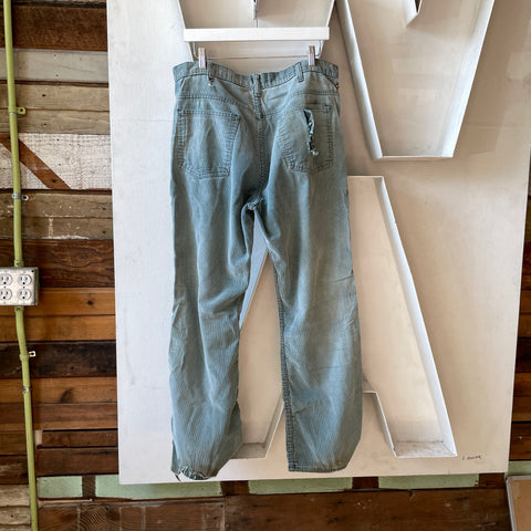 70’s Plain Pockets Corduroy Trousers - 36"x 28"
