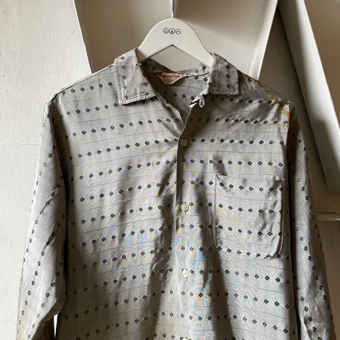 60’s Monte Carlo Patterned Loop Collar - Medium