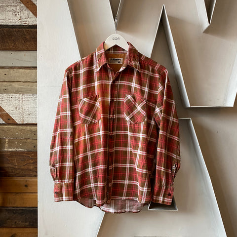 70’s Faded Cotton Flannel - Medium