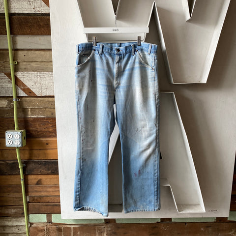 70's Lightwash Painter Denim - 37” x 28.5”