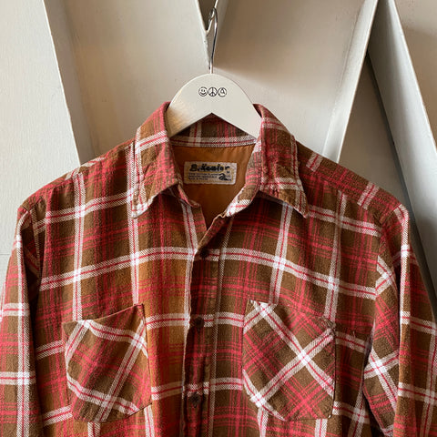 70’s Faded Cotton Flannel - Medium