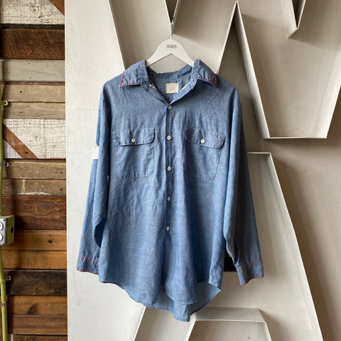70's Ski Timberline Chambray - Large