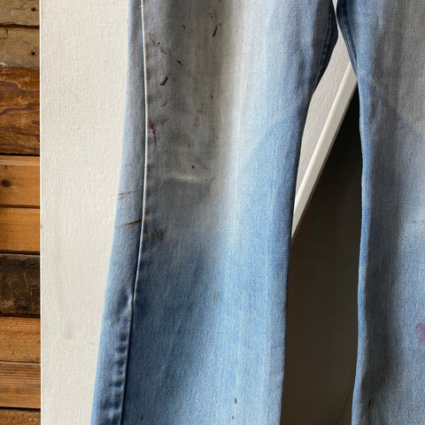 70's Lightwash Painter Denim - 37” x 28.5”