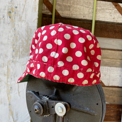 60’s Polka Dot Welder's Cap - OS