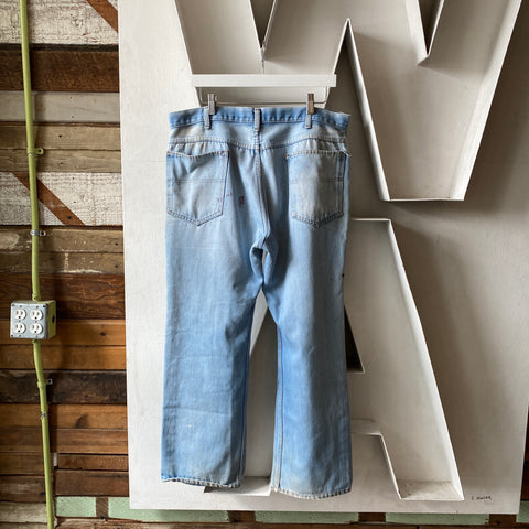 70's Lightwash Painter Denim - 37” x 28.5”