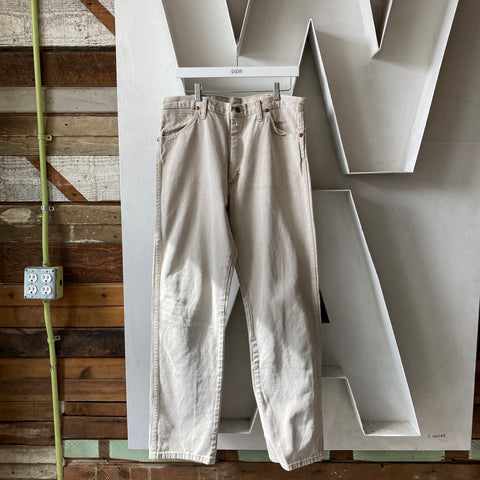 90's Wrangler Straight Leg - 36” x 33”