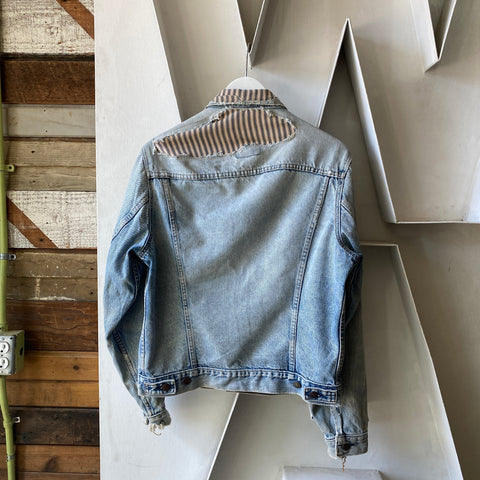 80's Repaired Levis Type 3 - Large