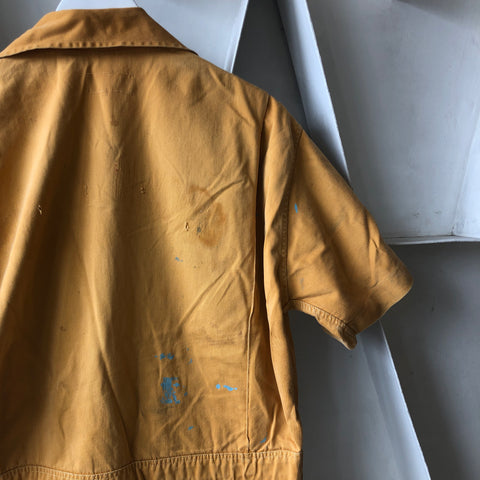60's Yellow Coveralls - Medium (31-33ish)