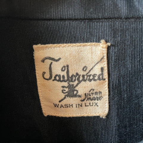 40’s Tailorized Metallic Western Shirt - Large