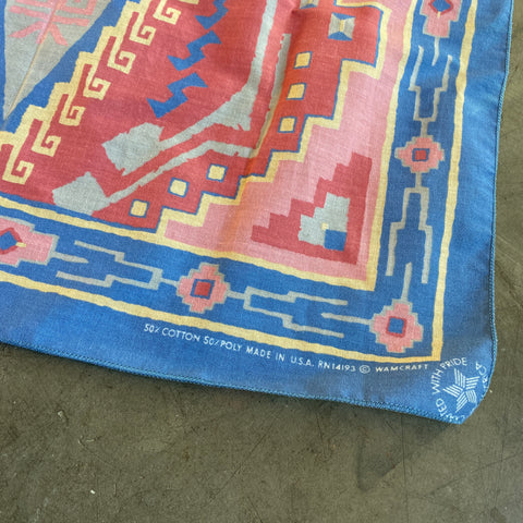 80's Patterned Bandana - OS