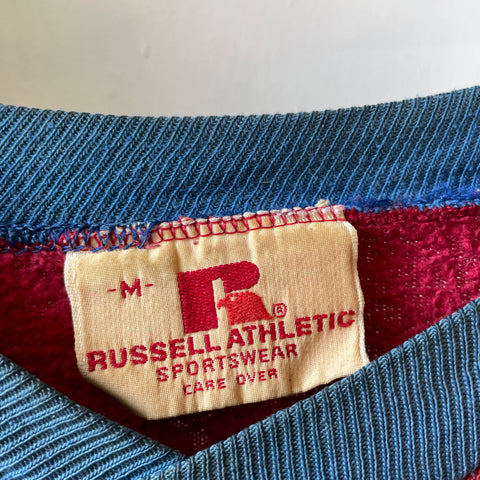 70’s Russell Color Block Sweatshirt - Medium