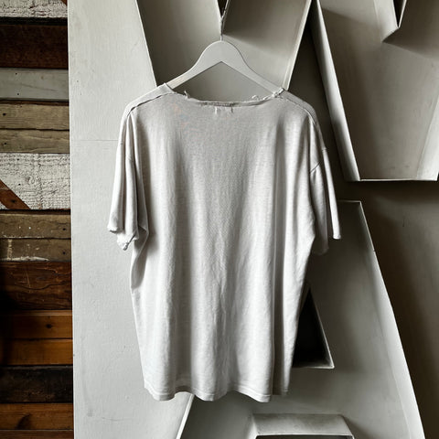 70’s Thrashed Henley - Large