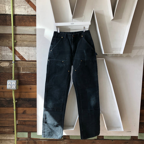 Black Carhartt Double Knees - 30” x 33”