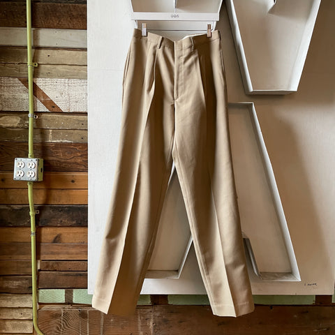 80’s Tailored Pleated Trousers - 31” x 34.5”