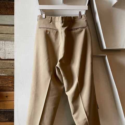 80’s Tailored Pleated Trousers - 31” x 34.5”