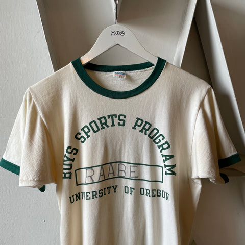 70’s Champion University of Oregon Ringer Tee - Small